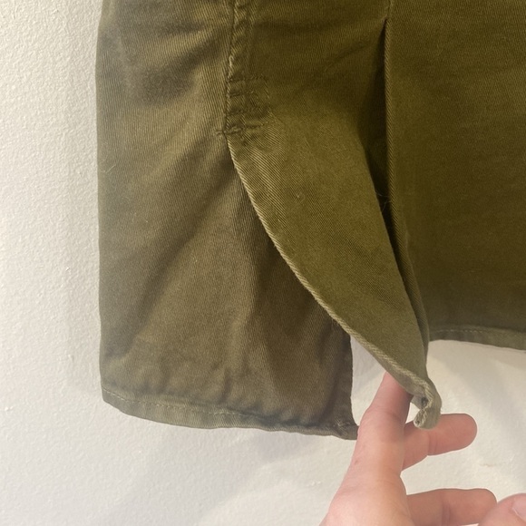 Ralph Lauren Petite Military / Safari Style Short Sleeve Button-Up Top - Picture 8 of 14